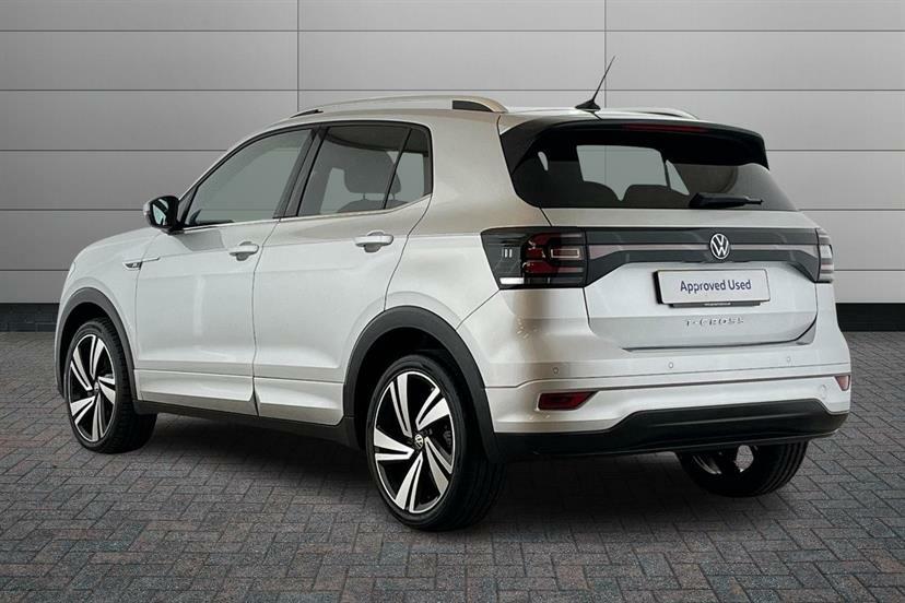 Volkswagen T-Cross 1.5 Tsi Evo R-line Dsg Silver #3