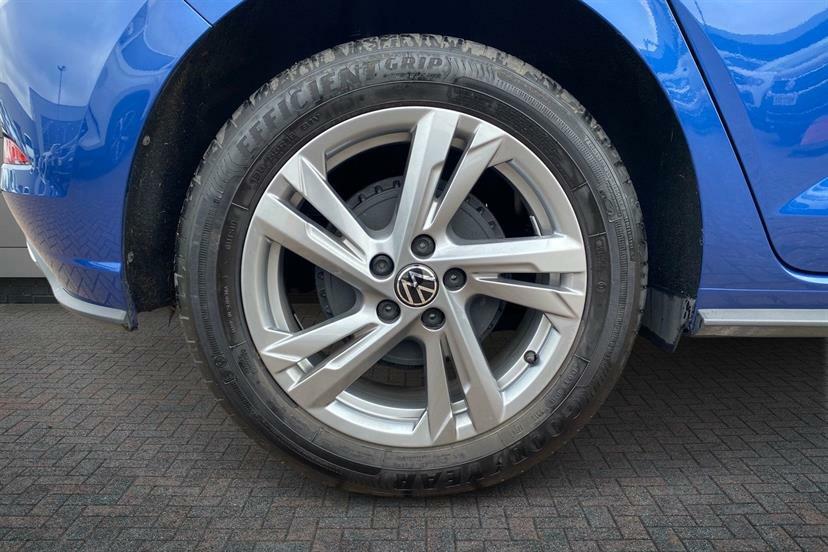 Volkswagen Polo 1.0 Tsi R-line MW25GBF Blue #5