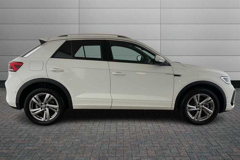 Volkswagen T-Roc 2.0 Tdi 150 Evo R-line Dsg KT25FZR White #4