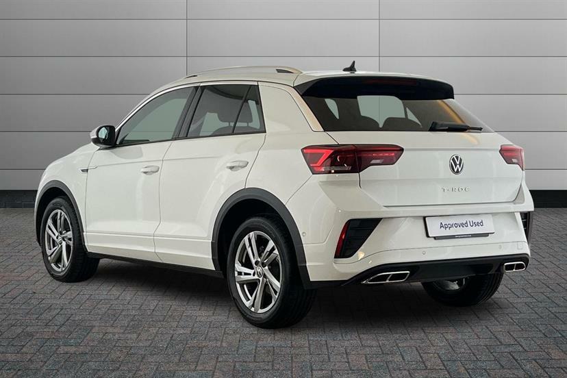 Volkswagen T-Roc 2.0 Tdi 150 Evo R-line Dsg KT25FZR White #3