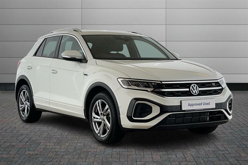 Volkswagen T-Roc 2.0 Tdi 150 Evo R-line Dsg White