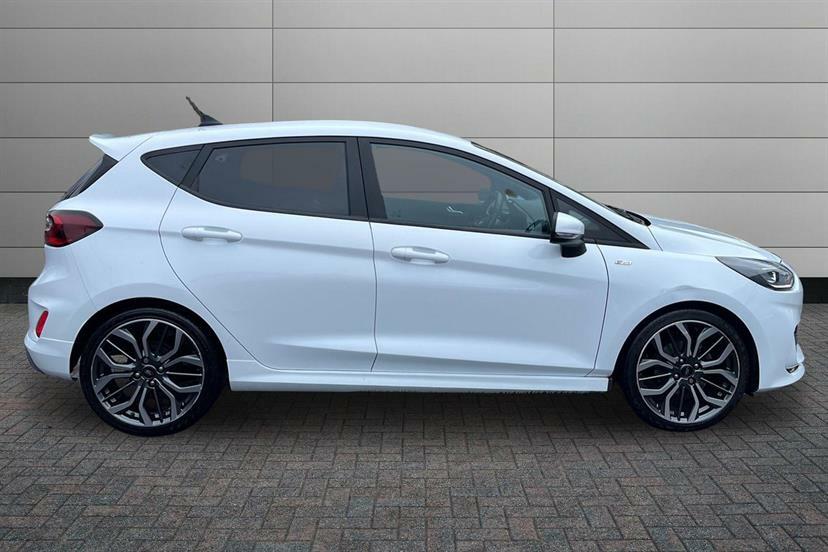 Ford Fiesta 1.0 Ecoboost St-line X LY72EZO White #4
