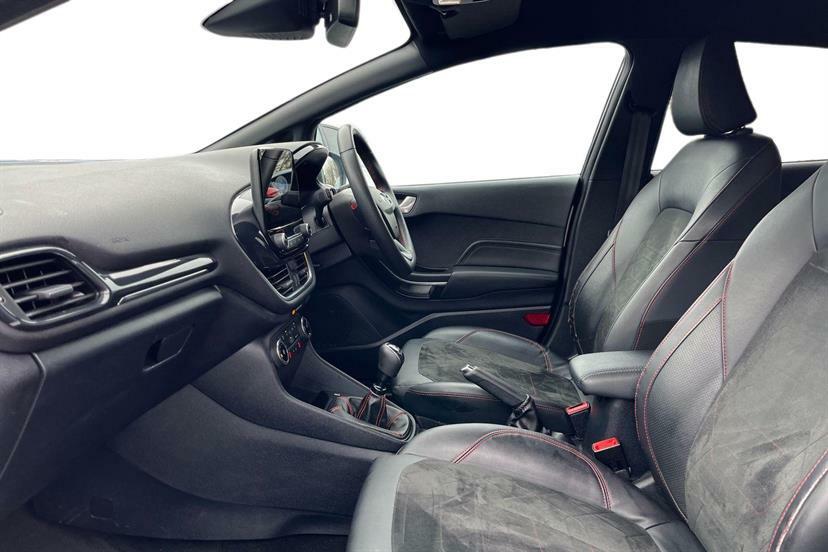 Ford Fiesta 1.0 Ecoboost St-line X LY72EZO White #2