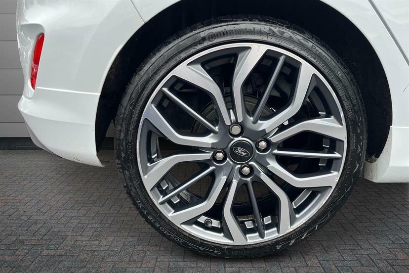 Ford Fiesta 1.0 Ecoboost St-line X LY72EZO White #5