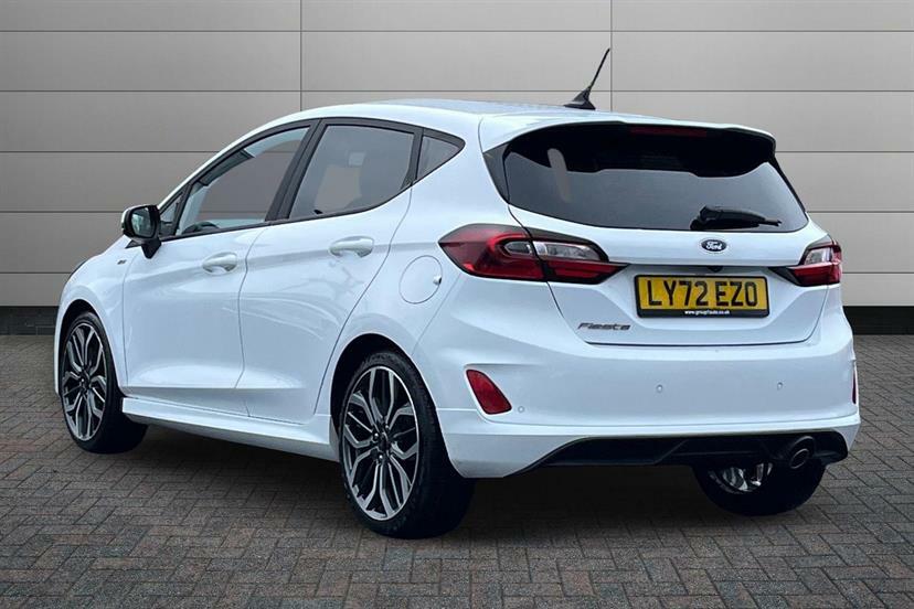 Ford Fiesta 1.0 Ecoboost St-line X LY72EZO White #3