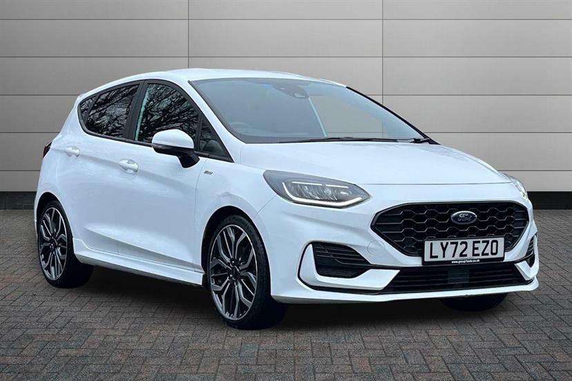 Ford Fiesta 1.0 Ecoboost St-line X White