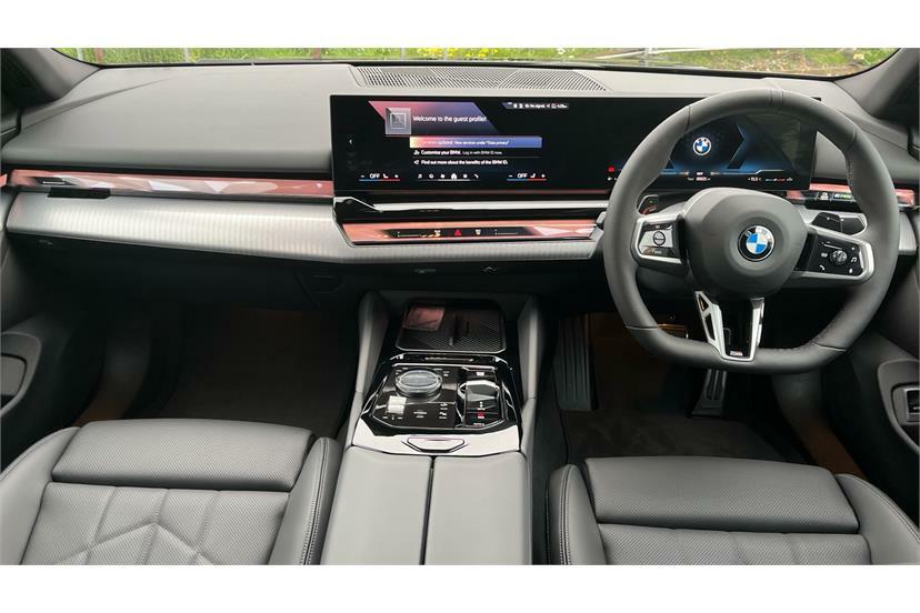 BMW 5 Series 520I M Sport Pro LS75YYR Black #4