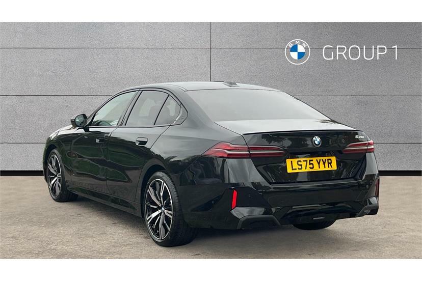 BMW 5 Series 520I M Sport Pro LS75YYR Black #2
