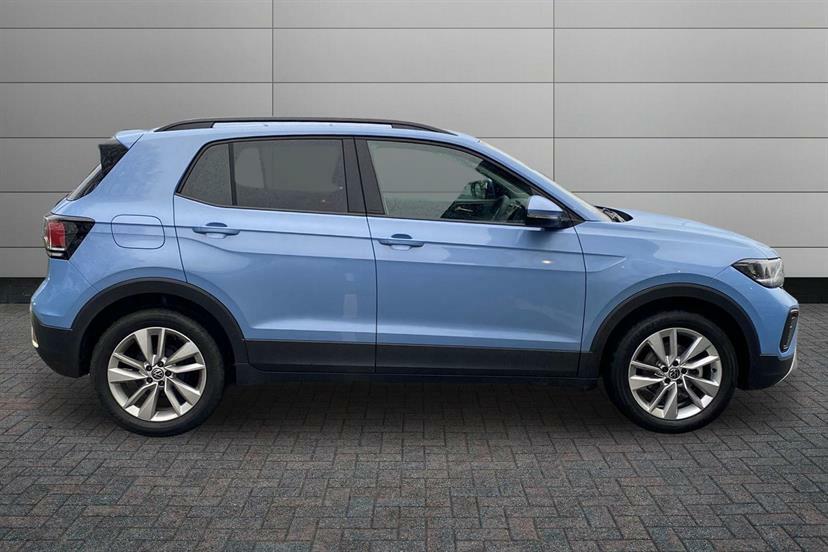 Volkswagen T-Cross 1.0 Tsi Match MH75BHX Blue #4