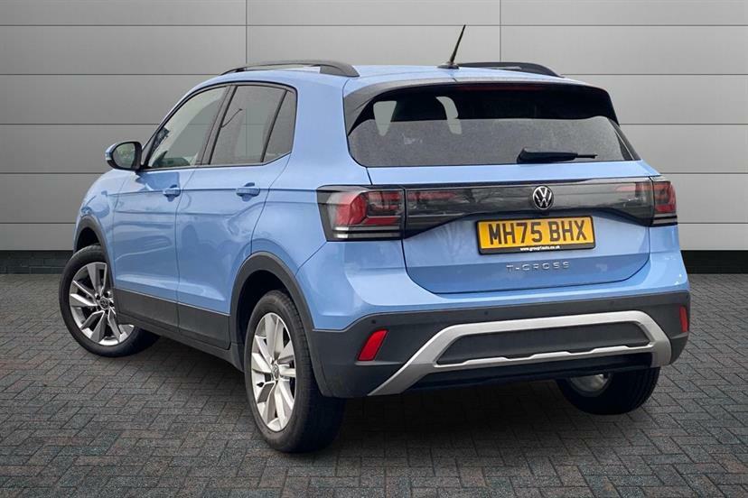 Volkswagen T-Cross 1.0 Tsi Match MH75BHX Blue #3