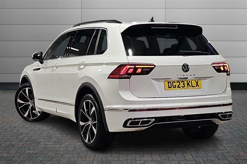 Volkswagen Tiguan 1.5 Tsi 150 R-line Dsg DG23KLX White #3