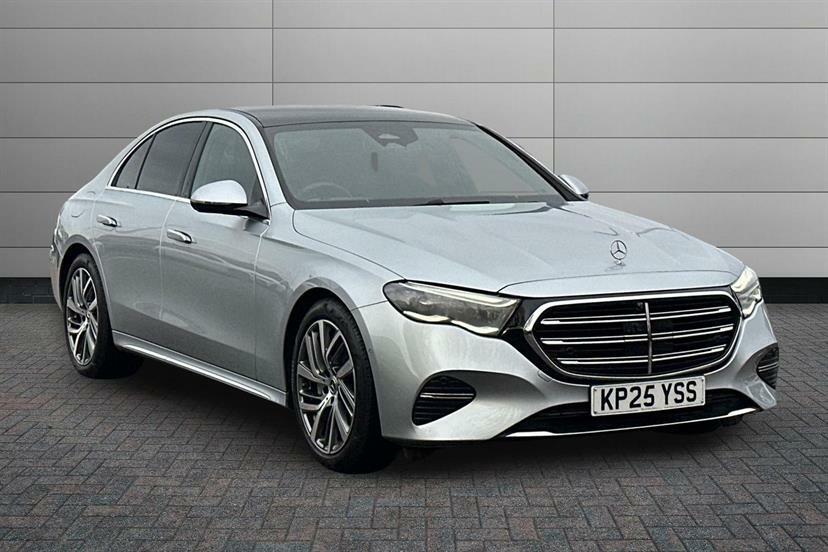 Mercedes-Benz E Class E200 Exclusive Premium 9G-tronic Silver