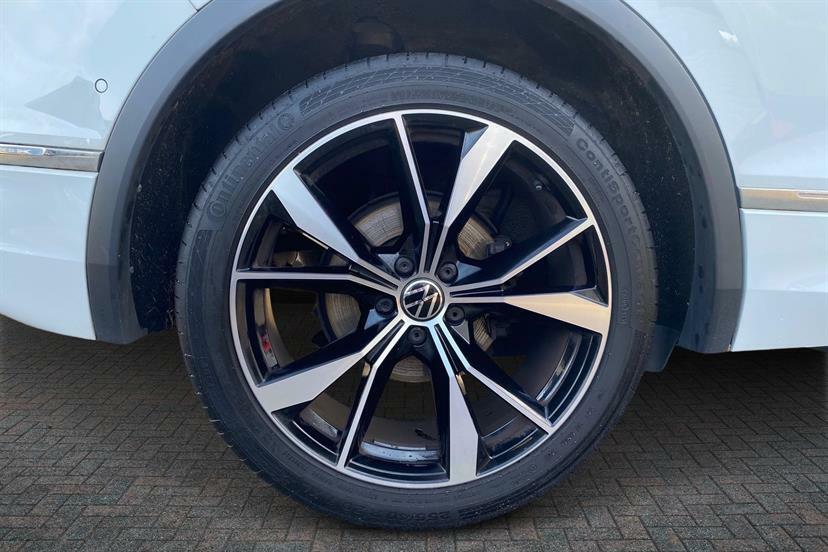 Volkswagen Tiguan 1.5 Tsi 150 R-line Dsg HW23MMU White #5
