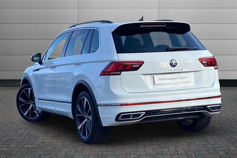 Volkswagen Tiguan 1.5 Tsi 150 R-line Dsg HW23MMU White #3