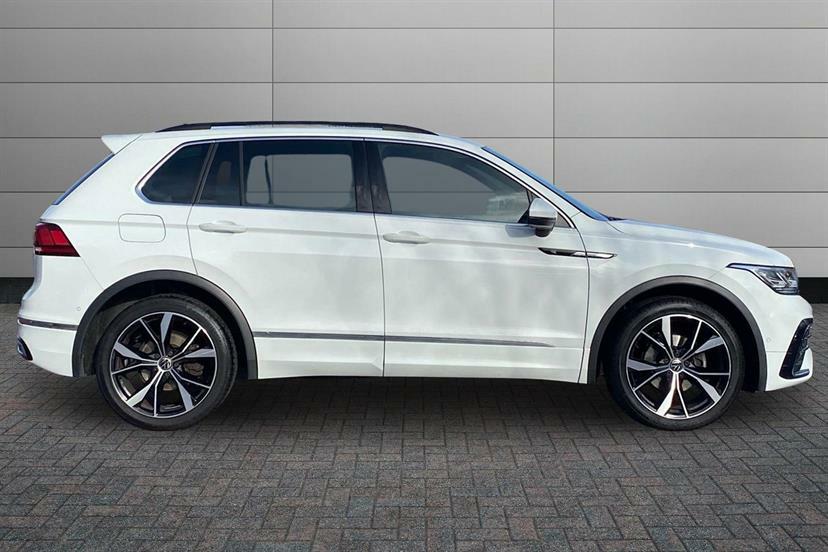 Volkswagen Tiguan 1.5 Tsi 150 R-line Dsg HW23MMU White #4