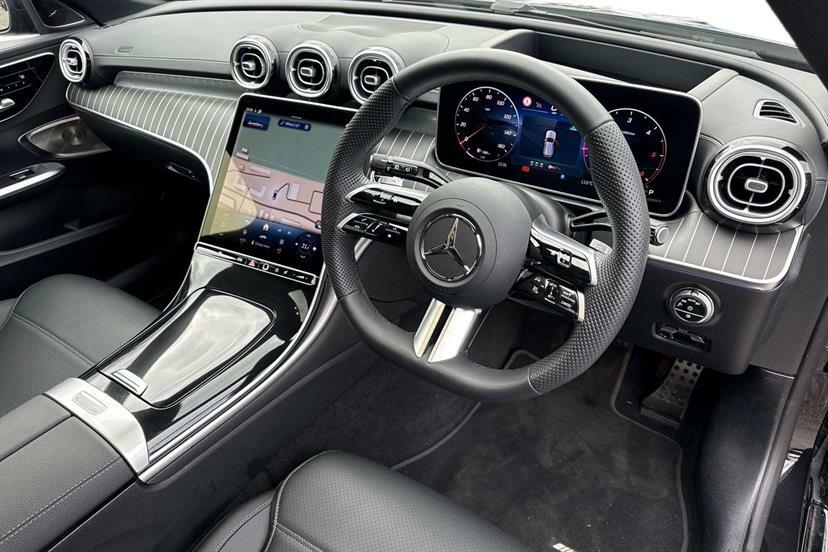 Mercedes-Benz C Class C220d Amg Line Premium Plus 9G-tronic Black #5