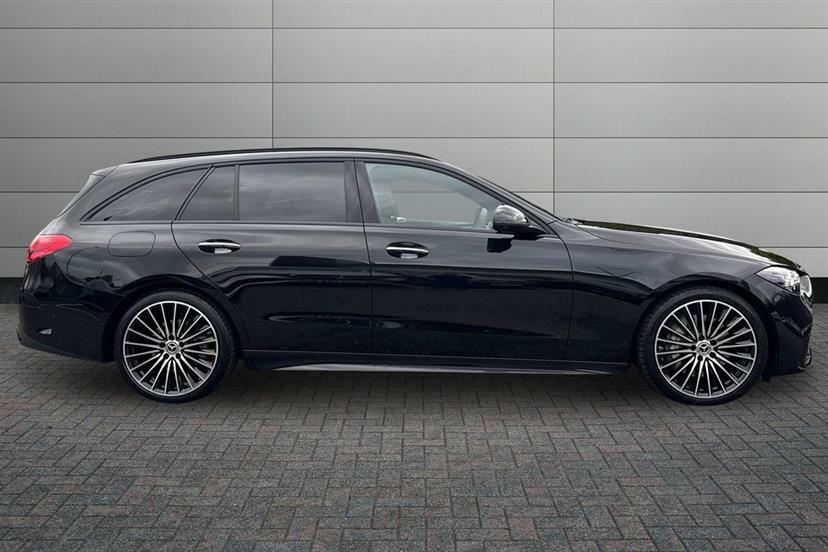 Mercedes-Benz C Class C220d Amg Line Premium Plus 9G-tronic Black #3