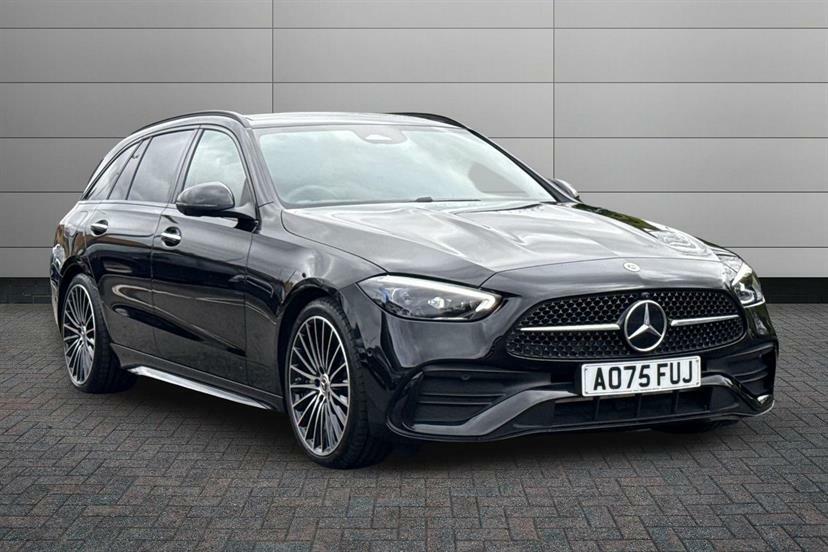 Mercedes-Benz C Class C220d Amg Line Premium Plus 9G-tronic Black