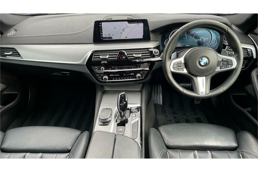 BMW 5 Series 520D Xdrive M Sport KP67WLN Blue #4
