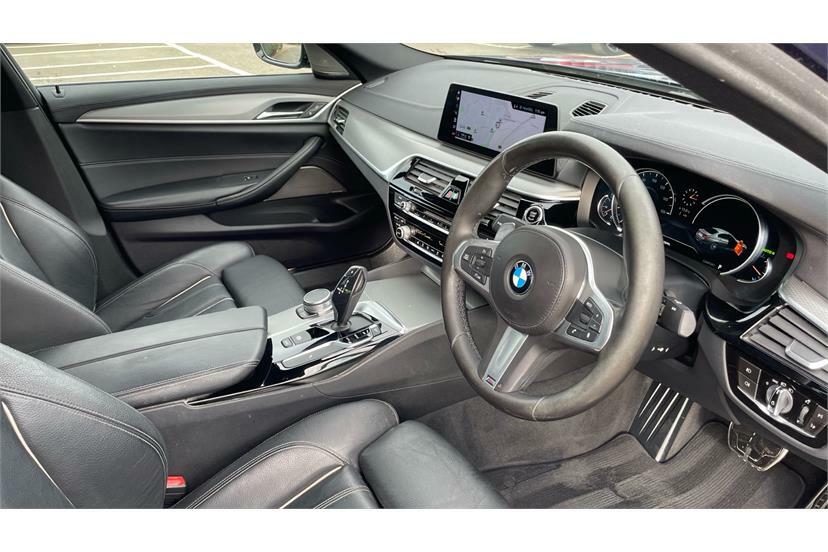 BMW 5 Series 520D Xdrive M Sport KP67WLN Blue #6