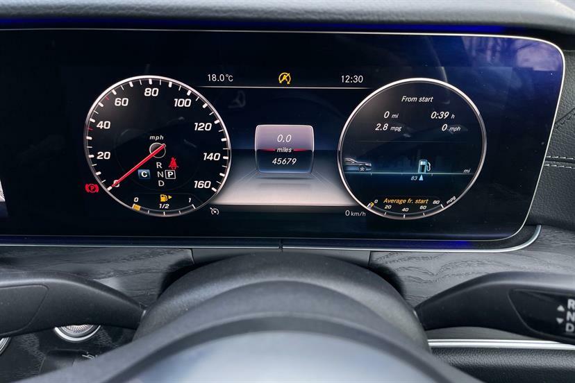 Mercedes-Benz E Class E220d 4Matic Amg Line Night Edition 9G-tronic KM69CDX White #6