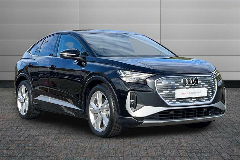 Audi Q4 E Tron 210Kw 45 82Kwh S Line Leather Black