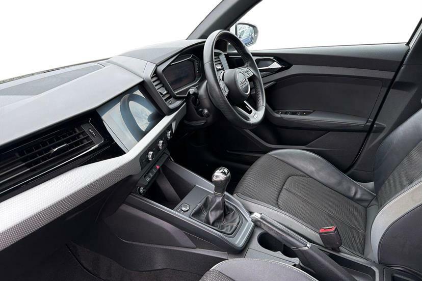 Audi A1 30 Tfsi S Line DG19YUT White #2