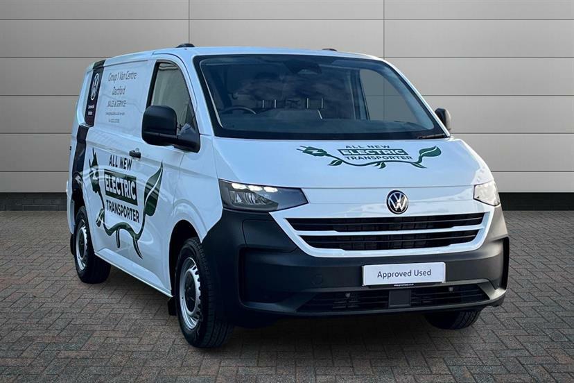 Volkswagen E-Transporter 100Kw 65Kwh Commerce Plus Van GF25FBL White
