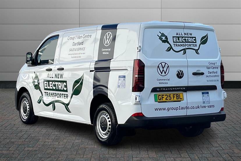 Volkswagen E-Transporter 100Kw 65Kwh Commerce Plus Van GF25FBL White #3