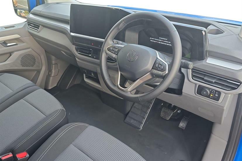 Volkswagen E-Transporter 160Kw 65Kwh Commerce Pro Van AF75YVH Blue #6
