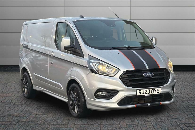 Ford Transit Custom 2.0 Ecoblue 170Ps Low Roof Sport Van Silver
