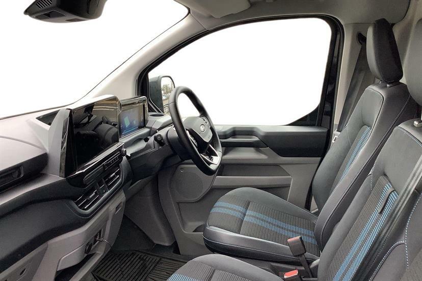 Ford Transit Custom 160Kw 65Kwh H1 Van Sport RX75HXW Black #4