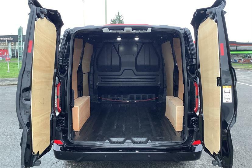 Ford Transit Custom 160Kw 65Kwh H1 Van Sport RX75HXW Black #2