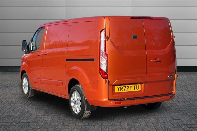Ford Transit Custom 2.0 Ecoblue 130Ps Low Roof Limited Van YR72FTU Orange #3