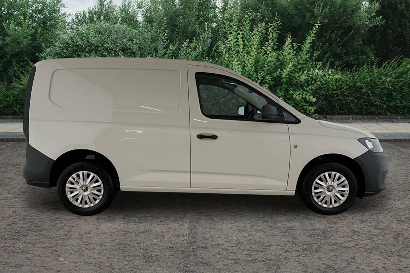 Volkswagen Caddy 2.0 Tdi 102Ps Commerce Van Businesstech Pack AO75NHZ White #4
