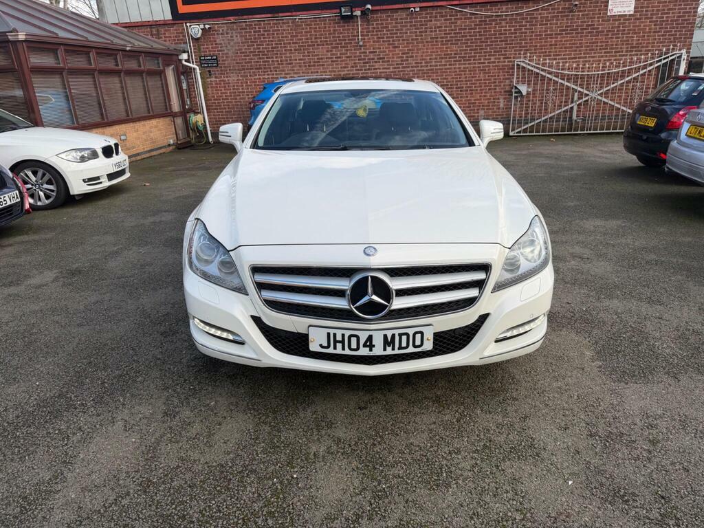 Mercedes-Benz CLS 3.0 Cls350 Cdi V6 Coupe G-tronic Euro 5 S S White #2