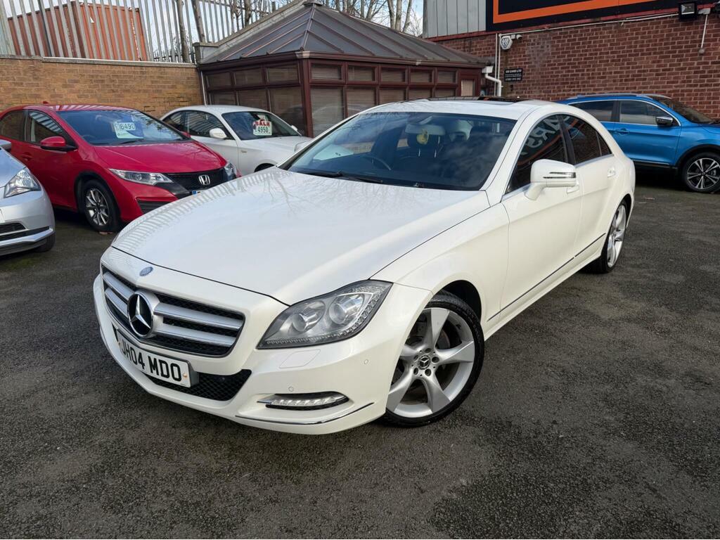 Mercedes-Benz CLS 3.0 Cls350 Cdi V6 Coupe G-tronic Euro 5 S S White
