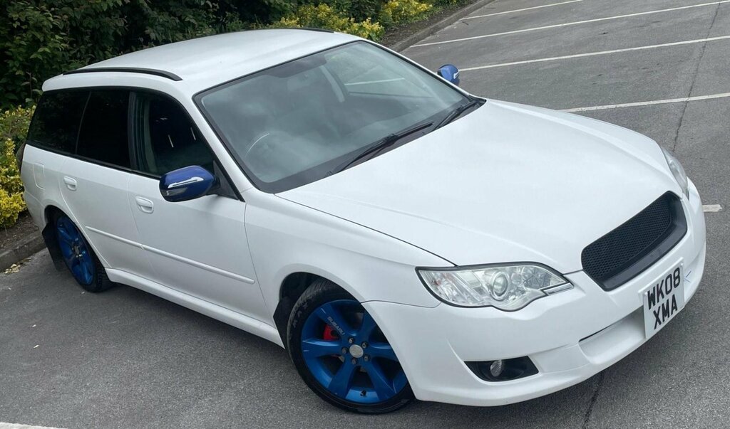 Subaru Legacy 2.5 Se Sport Tourer Black Leather White #5