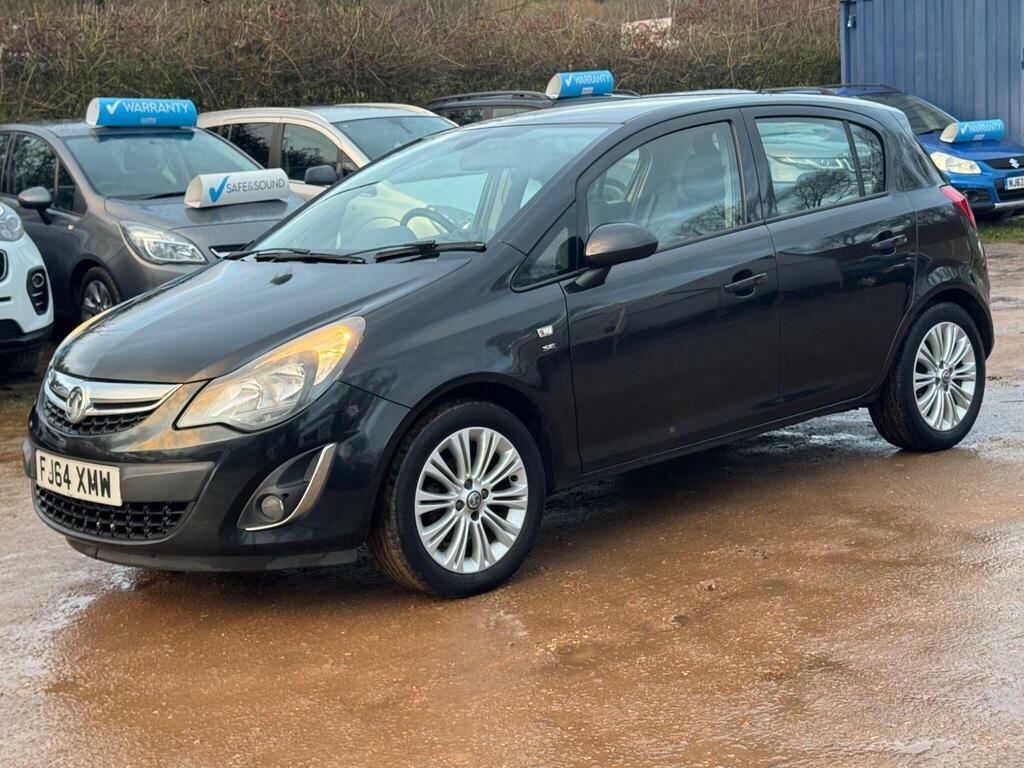 Vauxhall Corsa 1.4 16V Se Euro 5 FJ64XMW Black #3