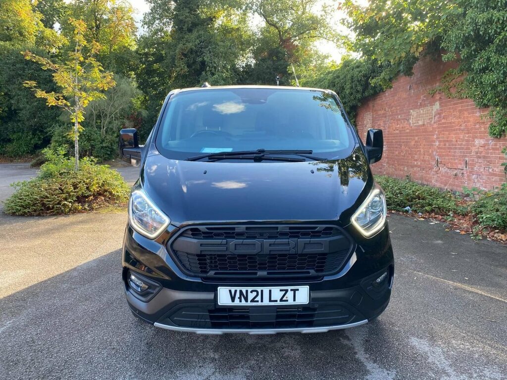 Ford Transit Custom Panel Van 2.0 300 Ecoblue Trail L2 H1 Euro 6 Ss VN21LZT Black #4