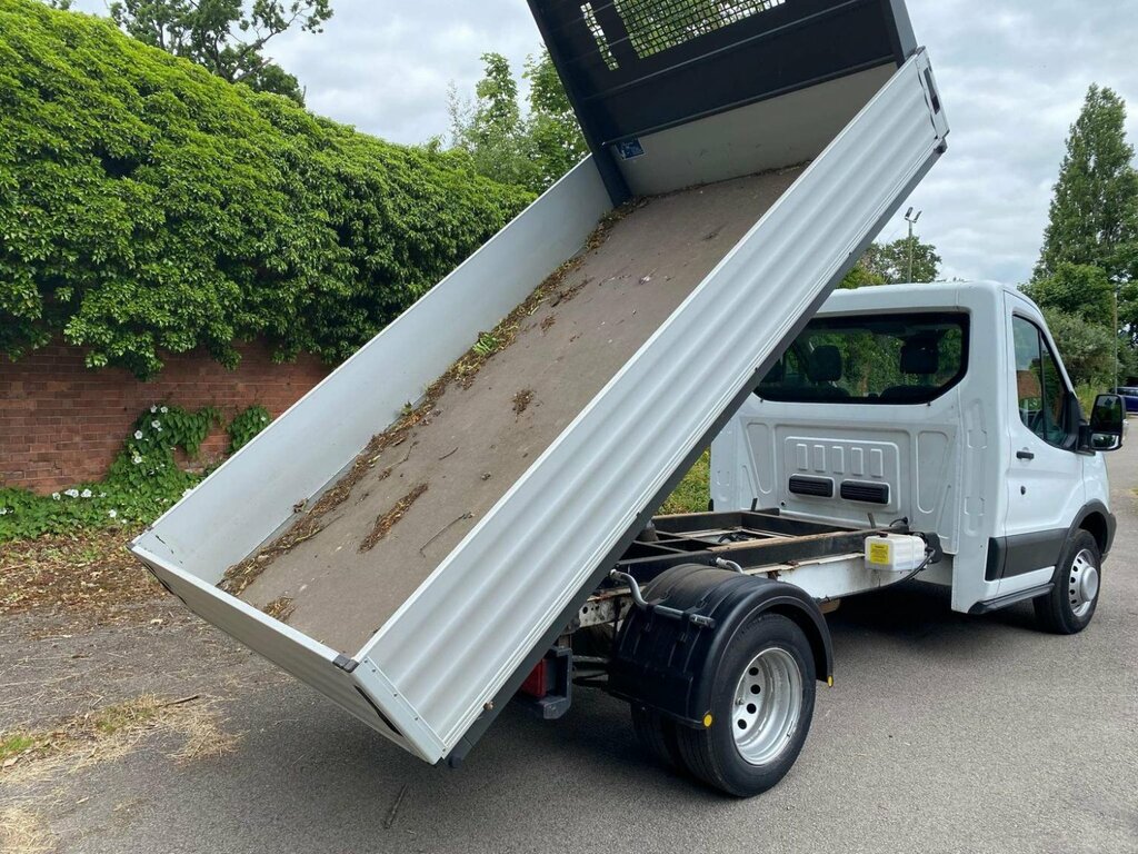 Ford Transit Custom Chassis Cab 2.2 Tdci 350 Rwd L2 H1 Euro 5 Drw YE66UMX White #2