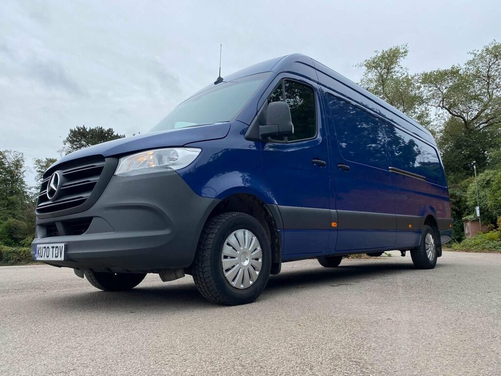 Mercedes-Benz Sprinter Panel Van 2.0 317 Cdi Progressive Rwd L4 H3 Euro 6 Blue #5