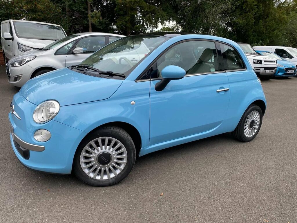 Fiat 500 Hatchback 1.2 Lounge Euro 6 Ss 201363 WR63RNY Blue #4