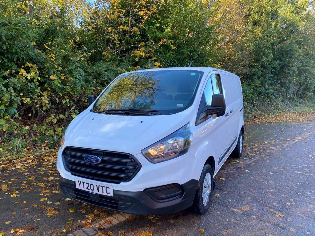 Ford Transit Custom Panel Van 2.0 300 Ecoblue Leader L1 H1 Euro 6 Ss YT20VTC White #2