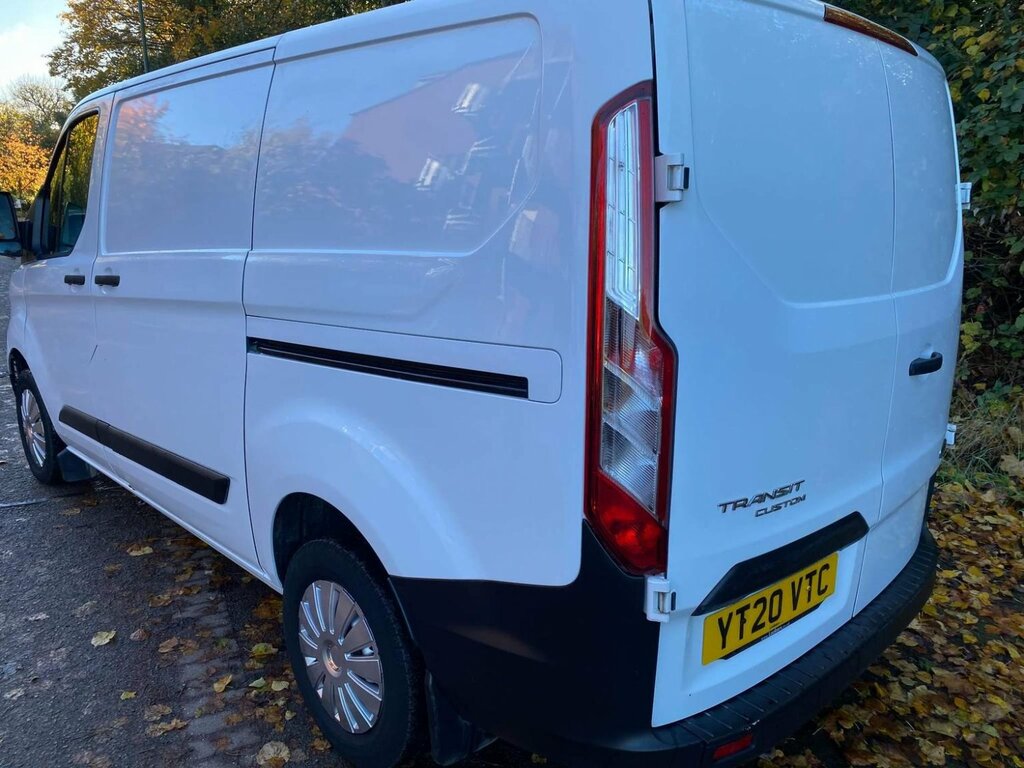 Ford Transit Custom Panel Van 2.0 300 Ecoblue Leader L1 H1 Euro 6 Ss YT20VTC White #3