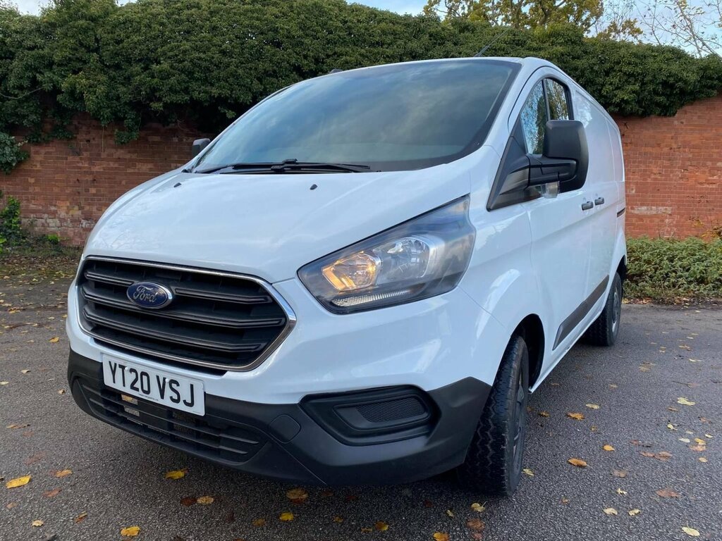Ford Transit Custom Panel Van 2.0 300 Ecoblue Leader L1 H1 Euro 6 Ss YT20VSJ White #4