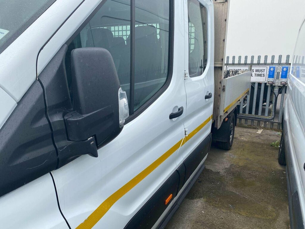 Ford Transit Custom Tipper 2.0 350 Ecoblue Leader Fwd L3 Euro 6 Ss FY72ONM White #3
