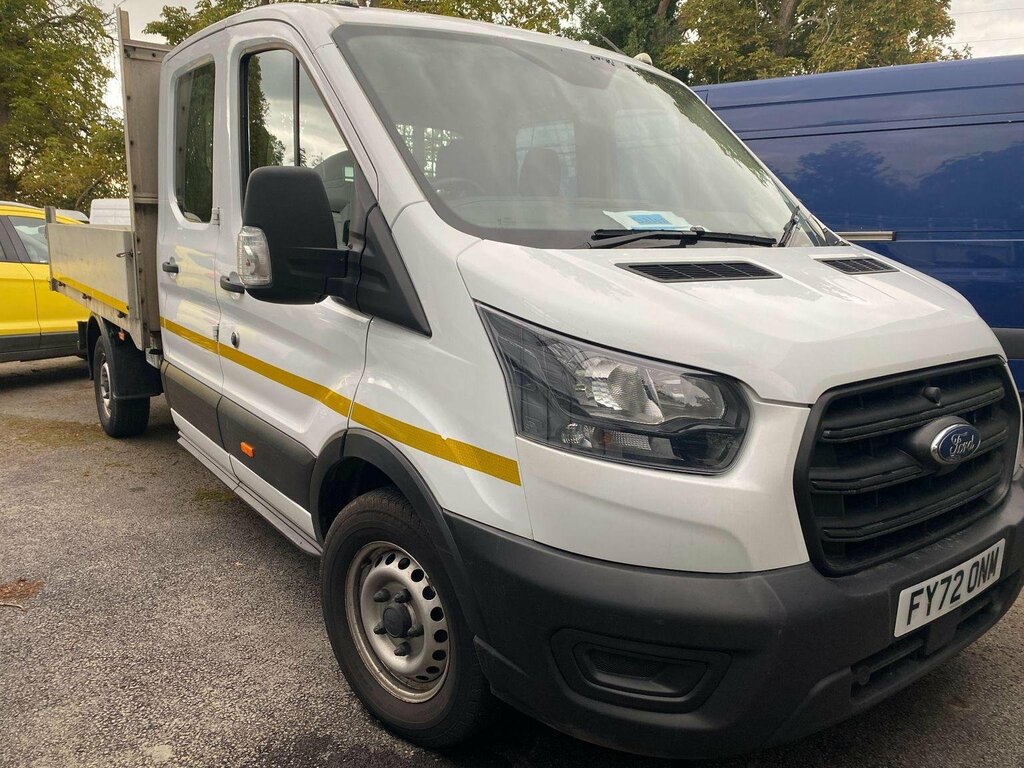 Ford Transit Custom Tipper 2.0 350 Ecoblue Leader Fwd L3 Euro 6 Ss FY72ONM White #4