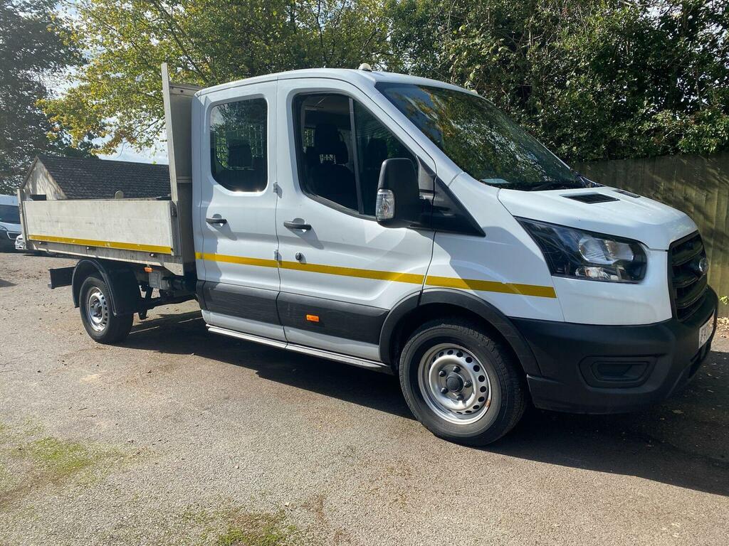 Ford Transit Custom Tipper 2.0 350 Ecoblue Leader Fwd L3 Euro 6 Ss White