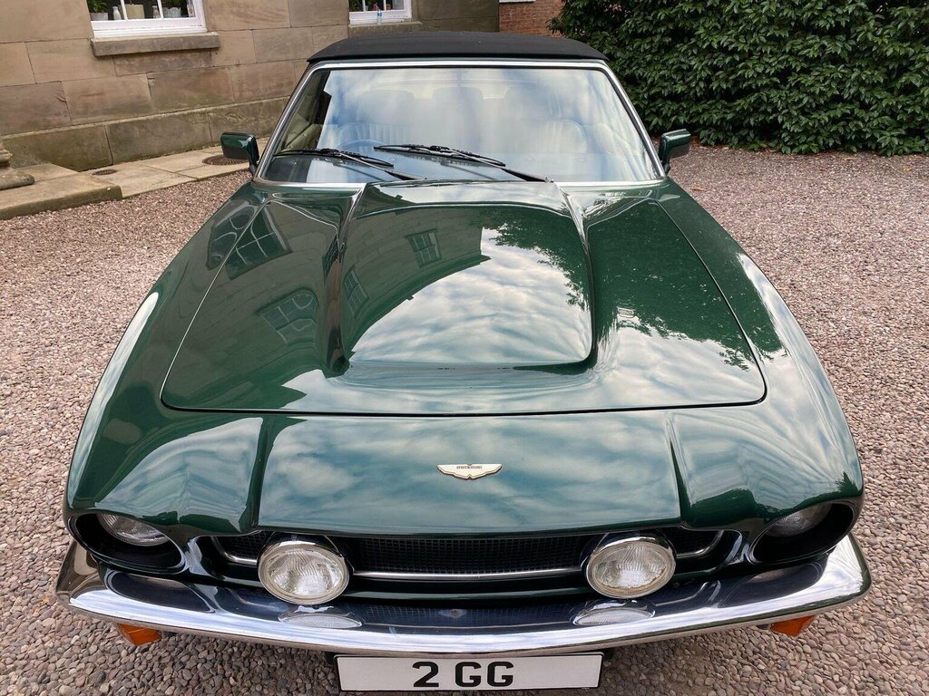 Aston Martin V8 Convertible 5.3 Volante 1979T Green #6